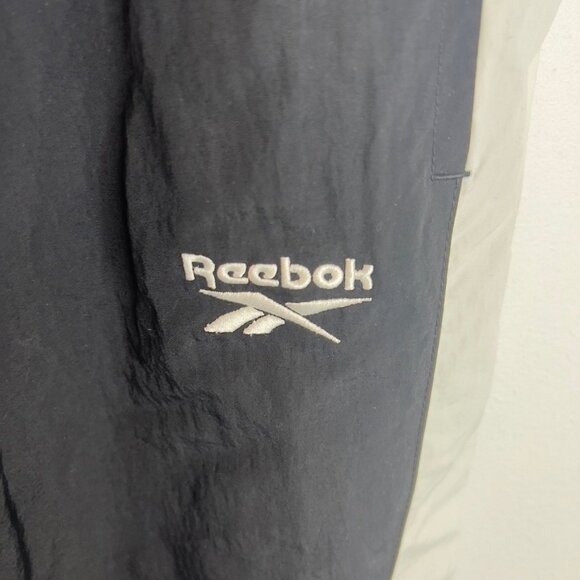 Reebok Men's Ivy League Regular-Fit Colorblocked Crinkled Track Pants - 2XL - Picture 4 of 9